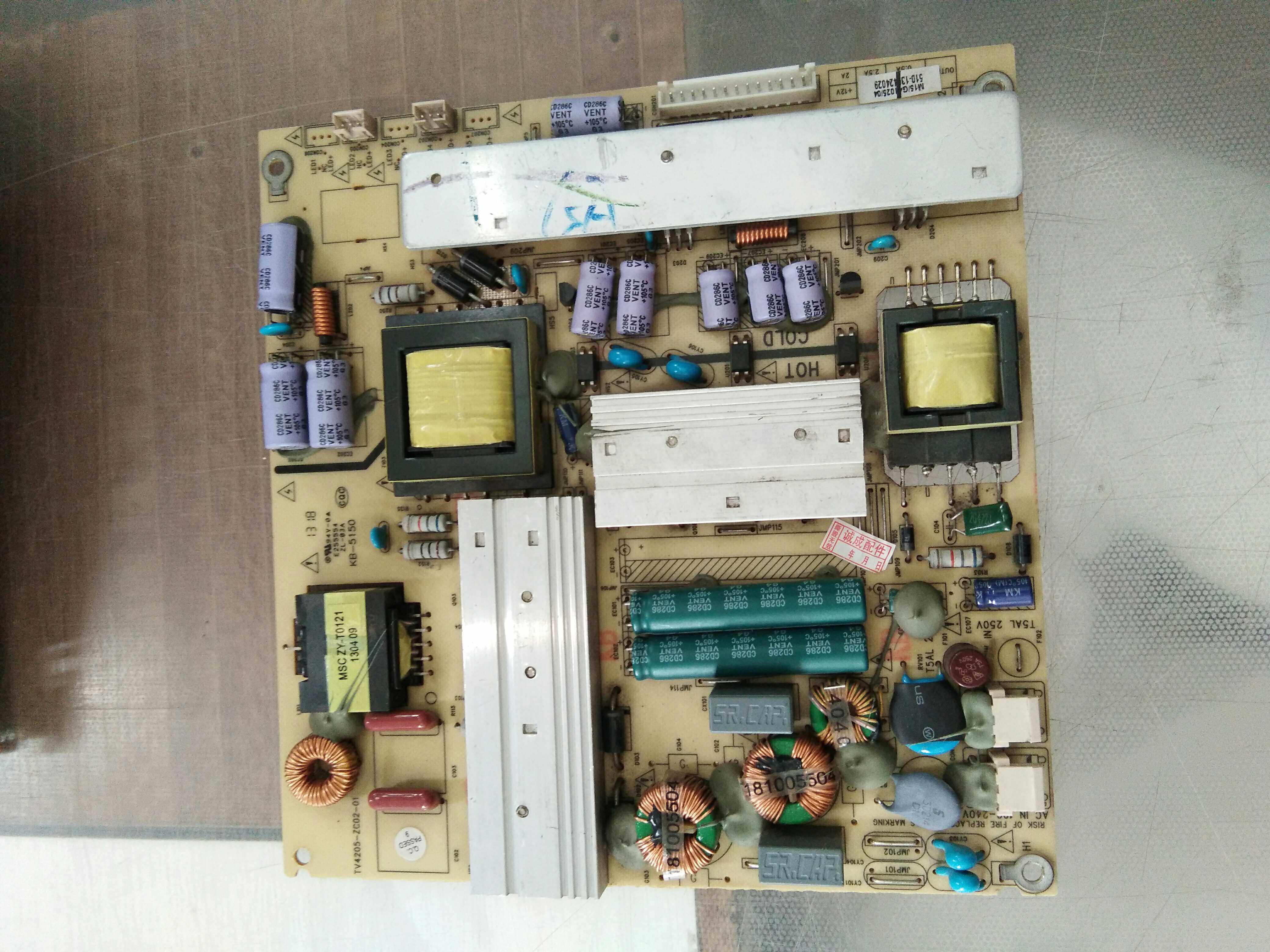 The original Haier LE46A710P power board TV4205-ZC02-01