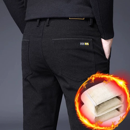 Осенние демисезонные летние штаны, утепленный костюм, свободный прямой крой