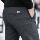 Трендовые универсальные штаны, в корейском стиле, осенние