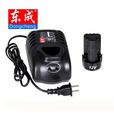 Dongcheng original 12V lithium battery charger Dongcheng electric drill motor switch accessories 23-10 10-10 single host