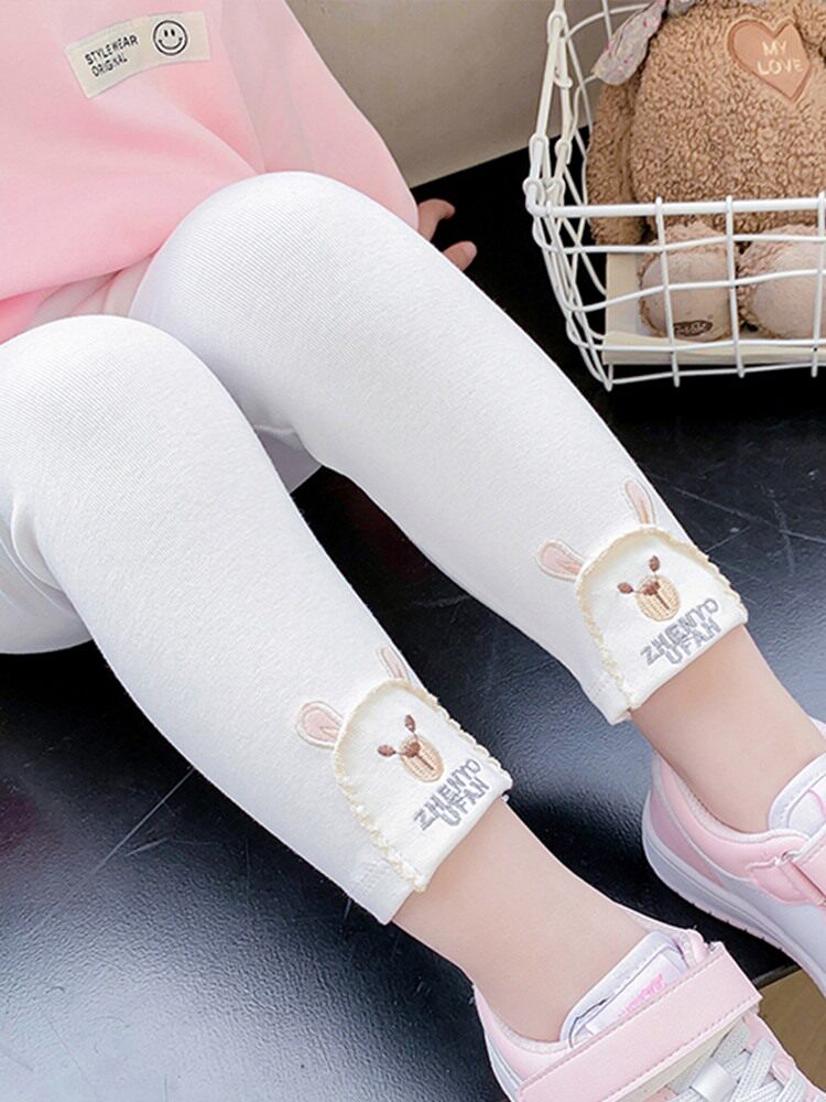 Japanese Girl Inside Hitch Pants Spring Autumn Season 2022 New Outwear Foreign Pie Woman Baby Slim Children Suit Pants