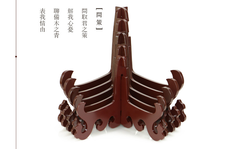Kệ trà Puer giá đỡ bánh trà trắng bằng gỗ đặc trưng bày đứng khay trà hi trà đặt bộ trà đạo phụ tùng bộ ấm chén cao cấp