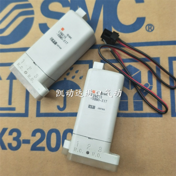 SMC original solenoid valve LVM215-5BMO-X17 in stock