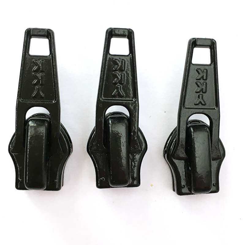 YKK5 nylon automatic head with lock YKK nylon slider YKK zipper YKK slider is available in stock