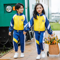 Kindergarten Garden Clothing Spring Autumn Leisure Wind Sports Clothes Children New College Wind Class Clothes Elementary School Kids School Uniforms Spring Autumn Clothes