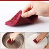 Thickened Emery Scouring Pad Magic Eraser Powerful Stain Remover Rust Remover Pot Scrubber Kitchen Oil-Absorbing Paper Nylon Cloth