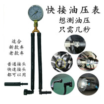 Automotive gasoline pressure gauge test fuel pressure gauge gasoline pressure detection gauge fast oil recovery pressure gauge repair tool