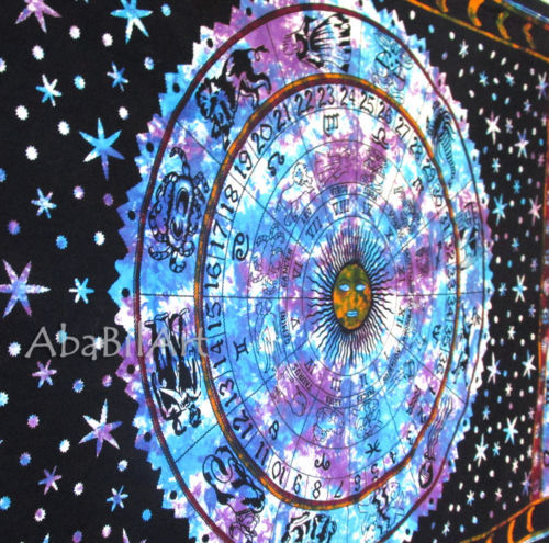 Amazon New Ấn Độ Khăn trải giường bãi biển Khăn choàng Shaw Cover Vải Tapestry Trang trí tranh thảm treo tường