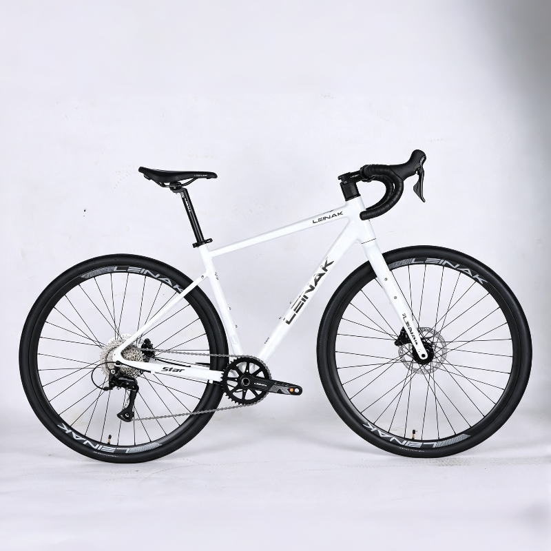 Leinak Galaxy Single-Speed 8-Speed Gravel All-Terrain Gravel Off-Road Road Bike