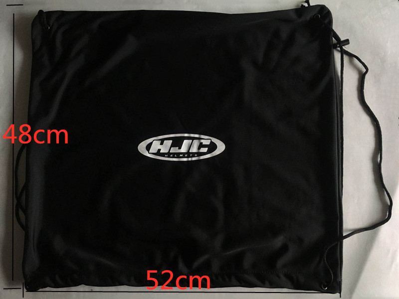 Motorcycle helmet cloth bag storage type, double shoulder bag with velvet inside, suitable for rally helmet uncovered helmet cloth bag