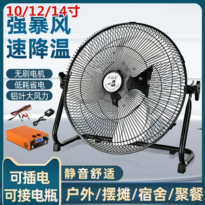 Дорожный мощный бесколлекторный вентилятор, 12v, 24v