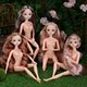 30厘米3D真眼芭洋娃娃瘦素体裸娃公主儿童人偶玩具女孩生日礼物