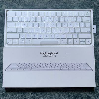 Apple/Apple MagicKeyboard 무선 블루투스 매직 키보드(지문 터치 ID 포함) 키보드