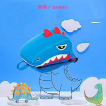 Dinosaur nursery school bag small middle class male and female child 2-5 years old child Han version double shoulder bag cartoon backpack tide