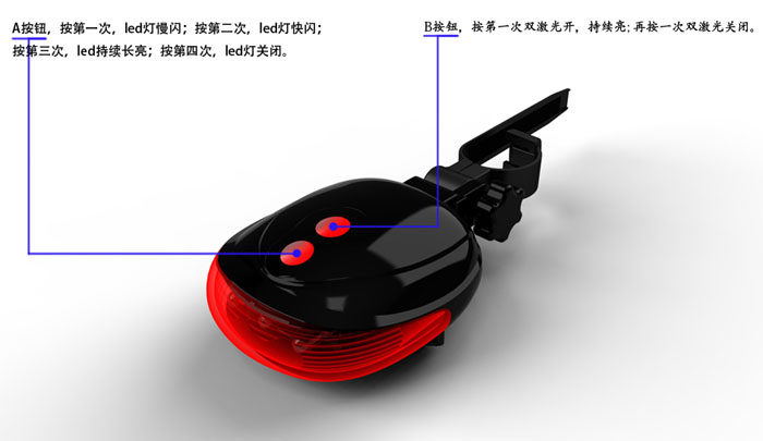 Lumière vélo - Ref 2401851 Image 5