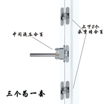  Hydraulic dark hinge Italy imported Anselmi invisible door dark hinge Rebound hidden automatic closing hinge