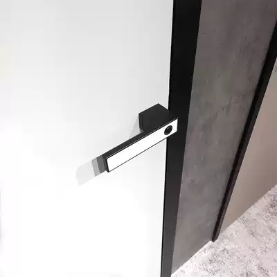 Griffwerk the same handle minimalist door lock magnetic mute interior door integrated YALIS simple inlaid wood finish