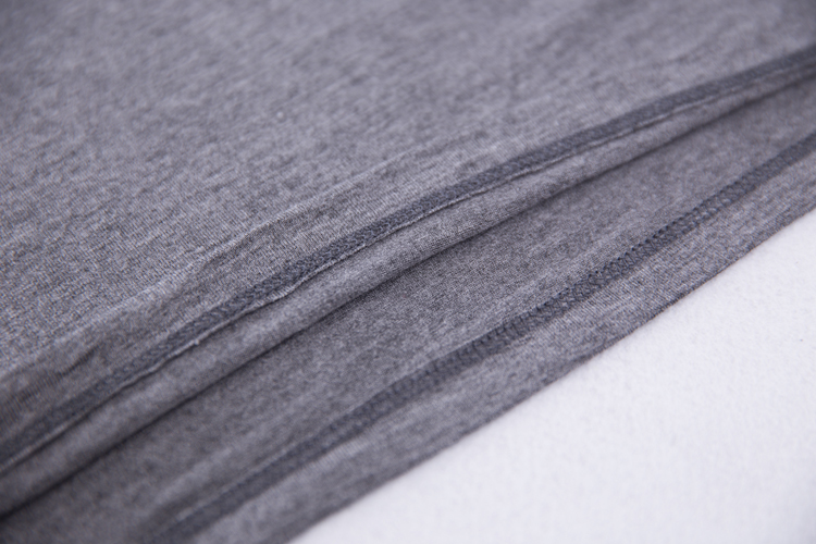 Qiuyi cộng với phân bón XL phương thức người đàn ông béo của áo sơ mi dài tay cổ tròn T-Shirt đáy áo ấm chất béo 200 kg đồ lót nam nữ