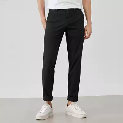 Murmac casual trousers men's straight loose spring and autumn new trend Joker fashion cotton pants men's tide