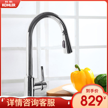Kohler Kitchen Tower Stand down pull-out kitchen faucet 21366