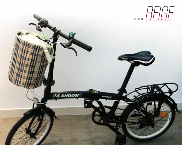 Panier pour vélo LANDON en toile - Ref 2257854 Image 26