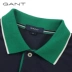 GANT Gantt nam mỏng dài tay T-Shirt Henry cổ áo thời trang thoải mái in polo shirt 222407 áo phông dài tay Áo phông dài