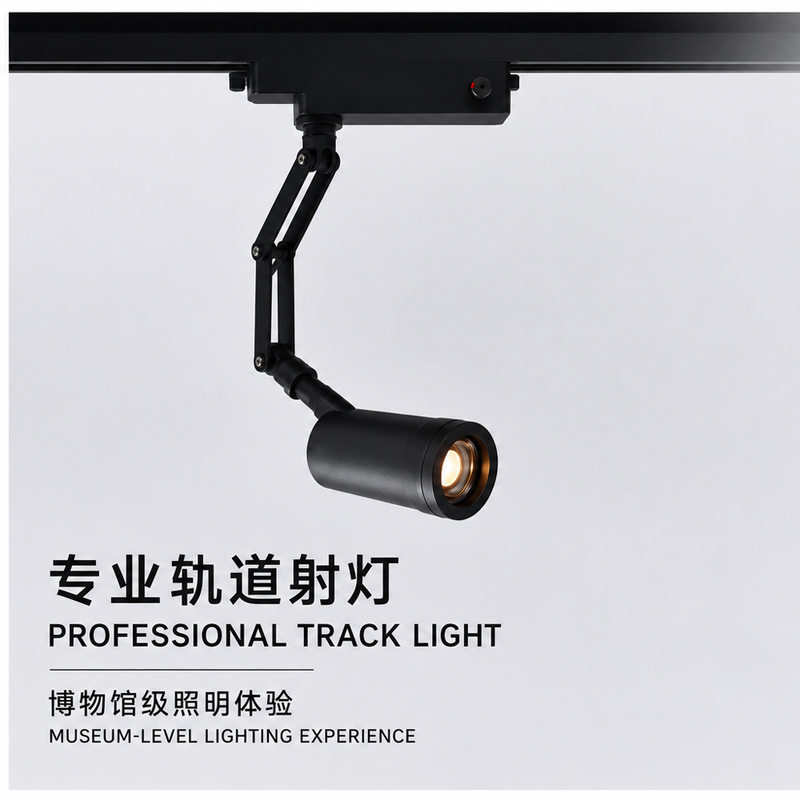 Adjustable Track Light Led12W/15W Dimmable and Focusable Museum Spotlight Exhibition Hall Spotlight Track Light Cob Light Adjustable Track Light Led12W/15W Dimmable and Focusable Museum Spotlight Exhibition Hall Spotlight Track Light Cob Light