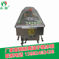 Hot Selling Wholesale Yongsheng Brand Portable Ice Coffin Crystal Coffin Freezer Refrigerator Corpse Preservation Freezer