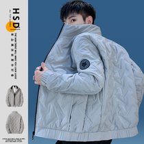 Large size cotton-padded men Winter fattening fat cotton coat winter 2020 new coat thick winter loose