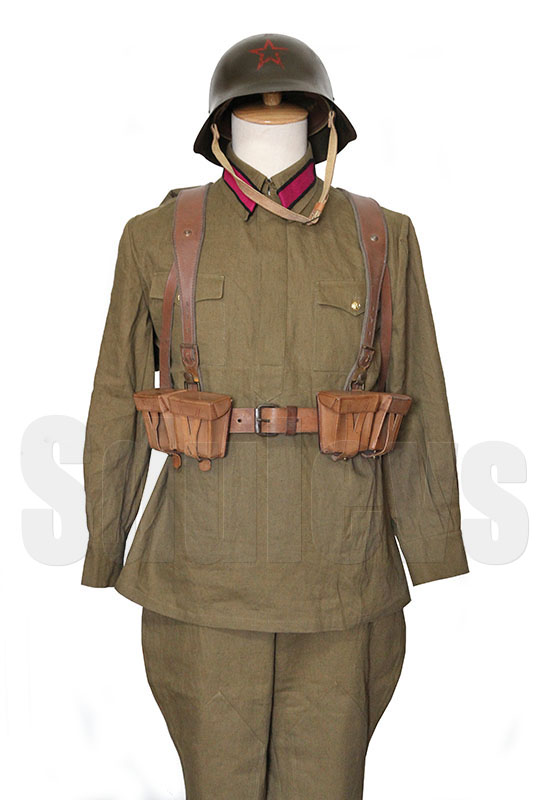 Ordering service] World War II Soviet Red Army M35 40 Soldiers Military Field Service
