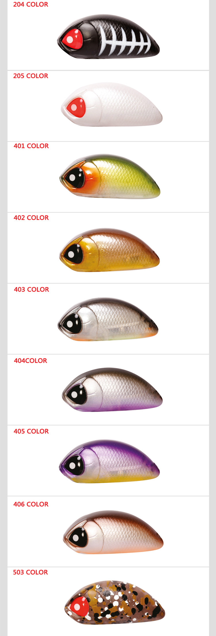 Дорожные суб- приманки 拉奇胖子翘嘴饵luckyjohnhaira