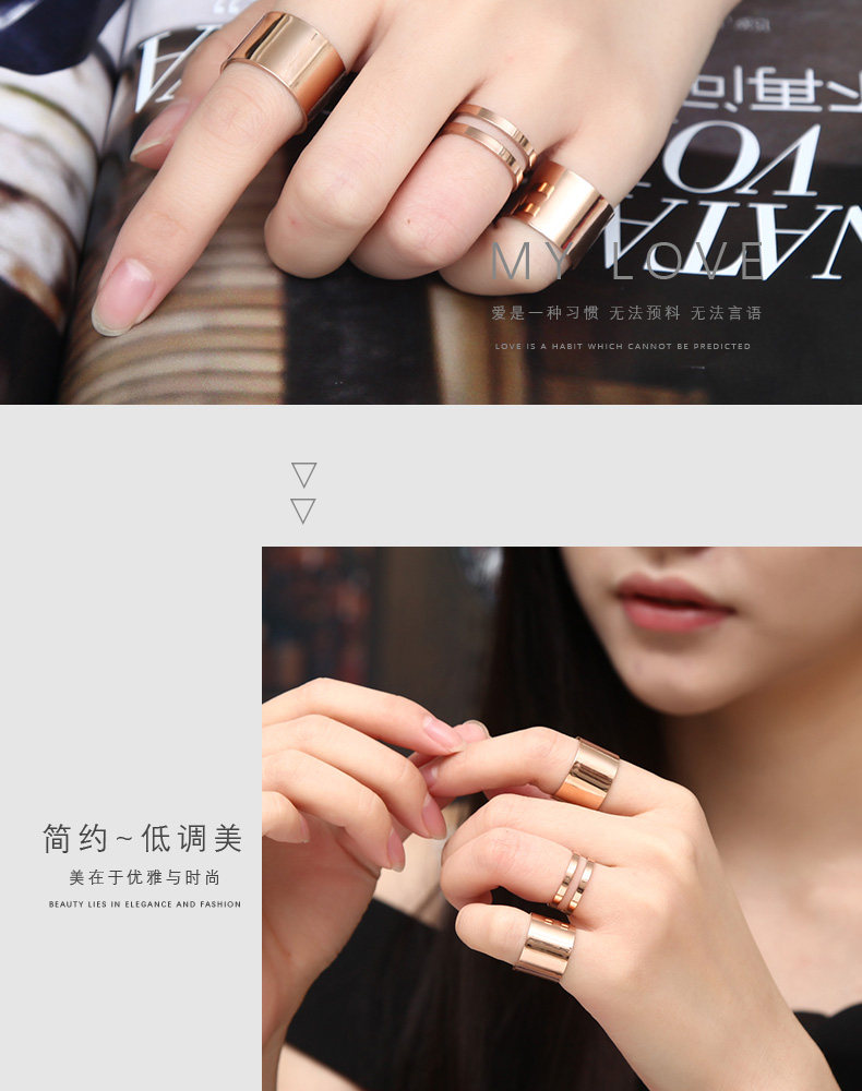 Bague Femme en Acier au titane - Ref 3087805 Image 12