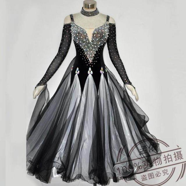 Modern Competition Dance Dresses Upscale Performance Costumes National Standard Dance Social Dance Pendant New Dress Waltz Dress