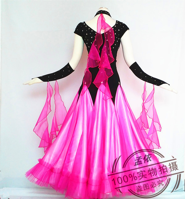 Morden race dance dresses upscale with national standard dance social dance big swing new dress waltz dance dresses