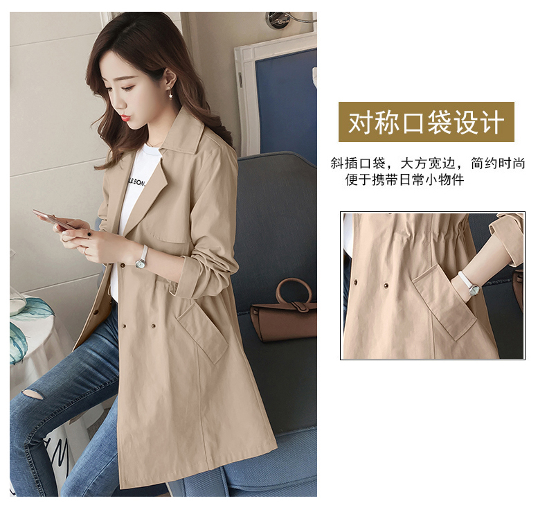 Trench pour femme en Coton - Ref 3228215 Image 11