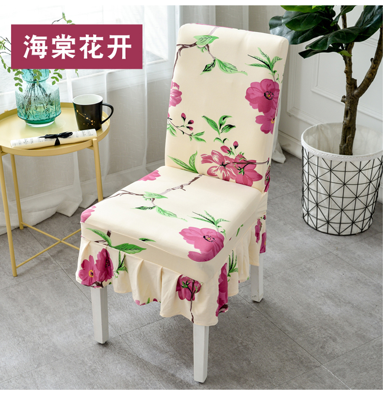 Ghế bọc phổ quát đàn hồi khách sạn ăn ghế bọc phân đặt đơn giản lưới châu Âu đỏ nhà bàn ăn và bọc ghế khăn trải bàn sang trọng