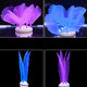 Fish Tank Landscaping Simulated Coral Aquarium Built-In Underwater World Decoration Scenery Silicone Soft Coral Ornaments