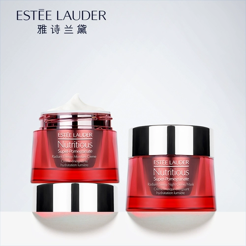 [Double 11 Group] Estee Lauder Cream Red Pomegranate Fresh Living Cream+Ночные крем