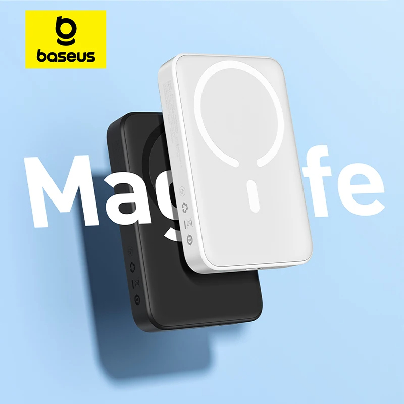 Baseus 22.5W Magnetic Wireless Power Bank 10000mAh Magsafe Baseus 22.5W Magnetic Wireless Power Bank 10000mAh Magsafe