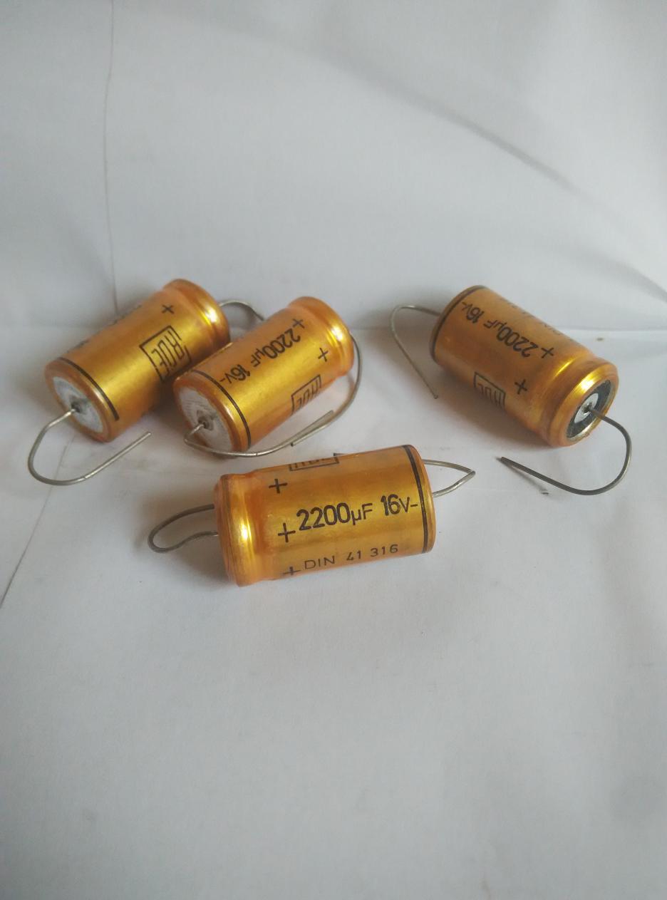 German ROE 2200UF 16V Fever Fever Capacitor