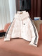 Ankela Red Hooded Short down Jacket for Women 2024 Winter New Fashion Trendy 90 White Duck down Coat