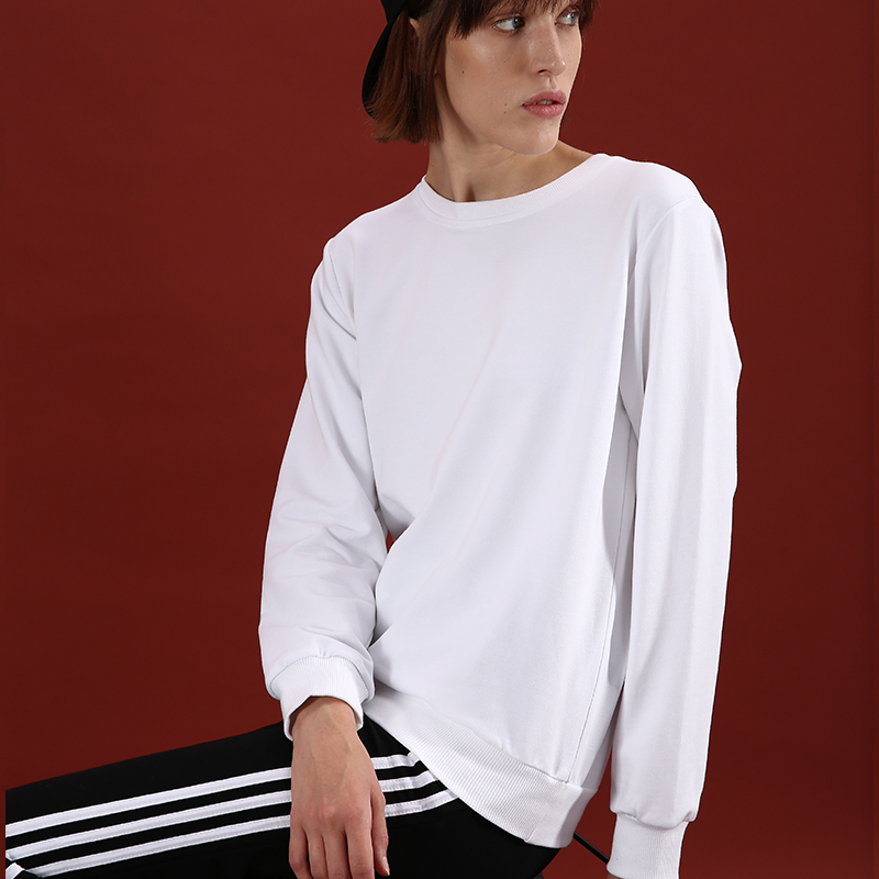 Sweatshirt femme en Coton - Ref 3215334 Image 3