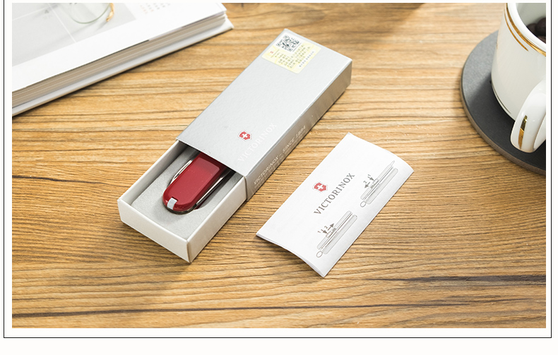 Dao quân đội Thụy Sĩ Victorinox Dao chính hãng 58mm mini chữ ký 0,6225 dao đa năng dao tiện ích mua dao victorinox ở đâu