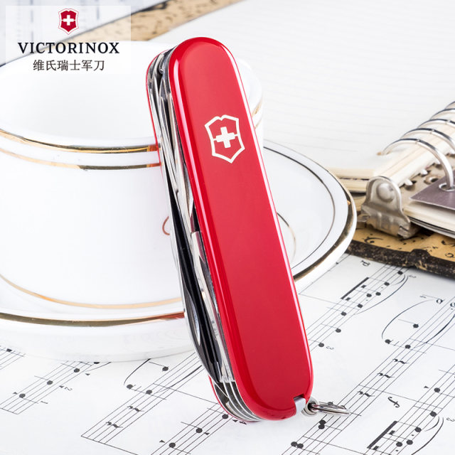 Victorinox Swiss Army Knife 91mm Farmer 1.4713 Multifunctional Folding Swiss Knife Portable Knife Swiss Sergeant Knife