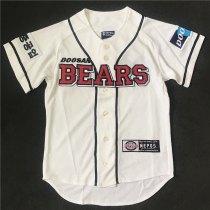 Korean Baseball Uniforms Street Hip Hop Street Dance Alphabet Embroidered Jersey Tide Card Enfants Baseball Cardiovert Short Sleeve Pro