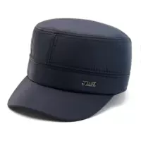 Брезентовый плоский верх — синий