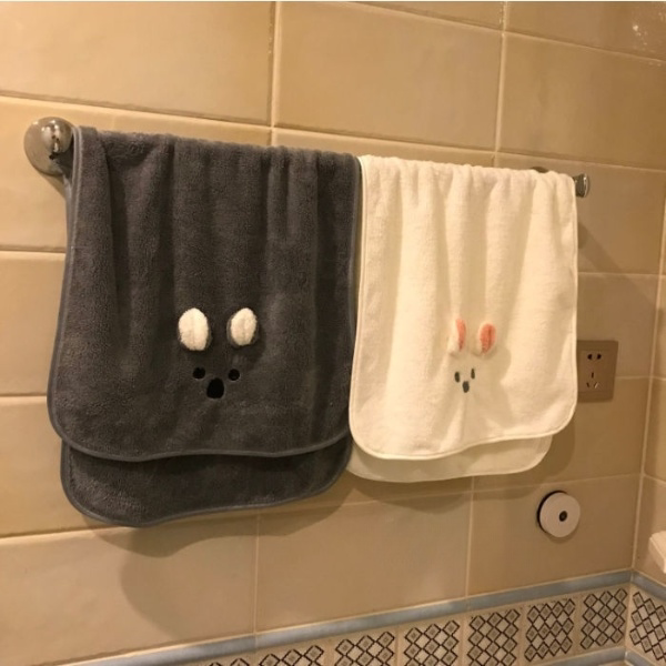 Quick-Drying Face Towel, Absorbent, Hair Drying, Couple Style, Pair for Women, Cute, Home Use, Better Than Cotton, Special for Student Dormitories Quick-Drying Face Towel, Absorbent, Hair Drying, Couple Style, Pair for Women, Cute, Home Use, Better Than Cotton, Special for Student Dormitories