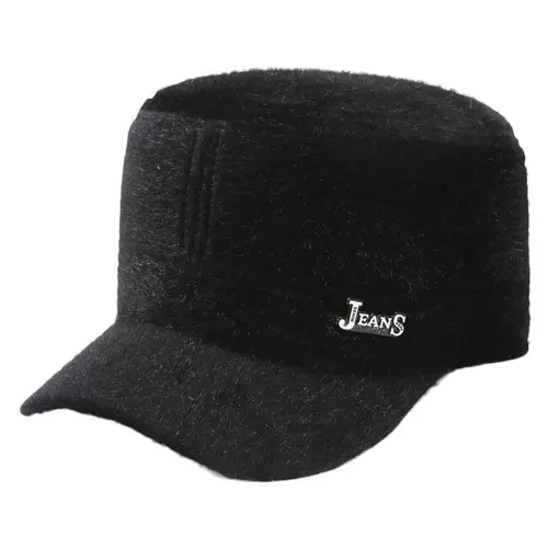 Демисезонная ветрозащитная флисовая утепленная шапка, для среднего возраста