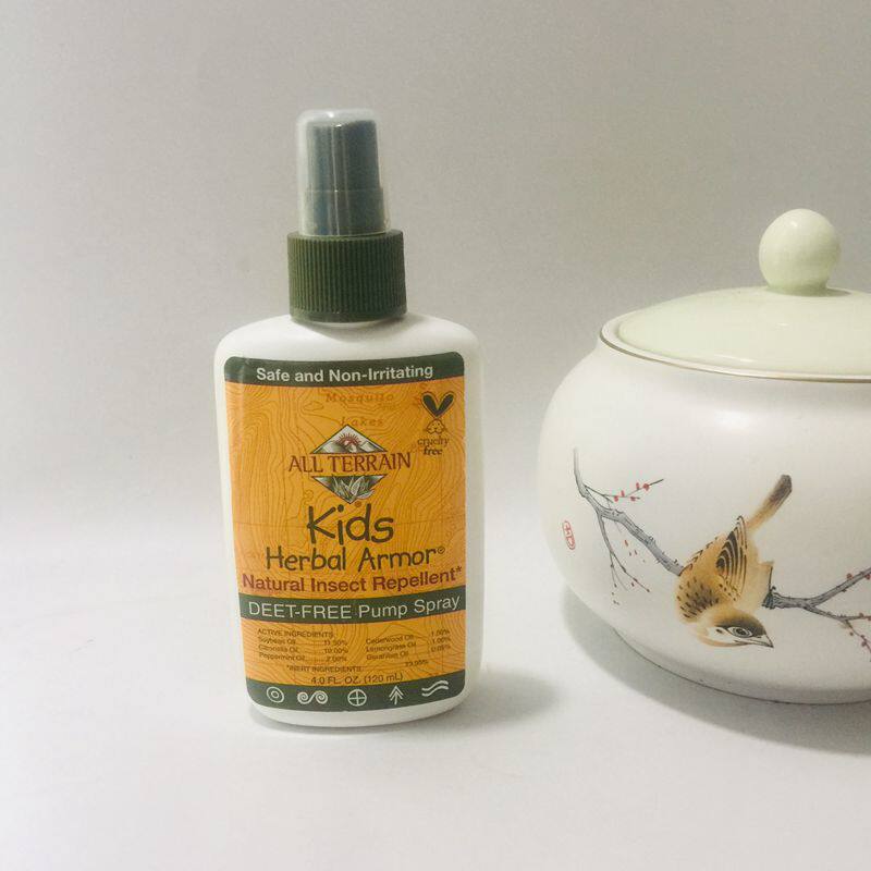 Spot American All Terrain children's natural herbal citronella mosquito repellent itching and redness spray 120ml