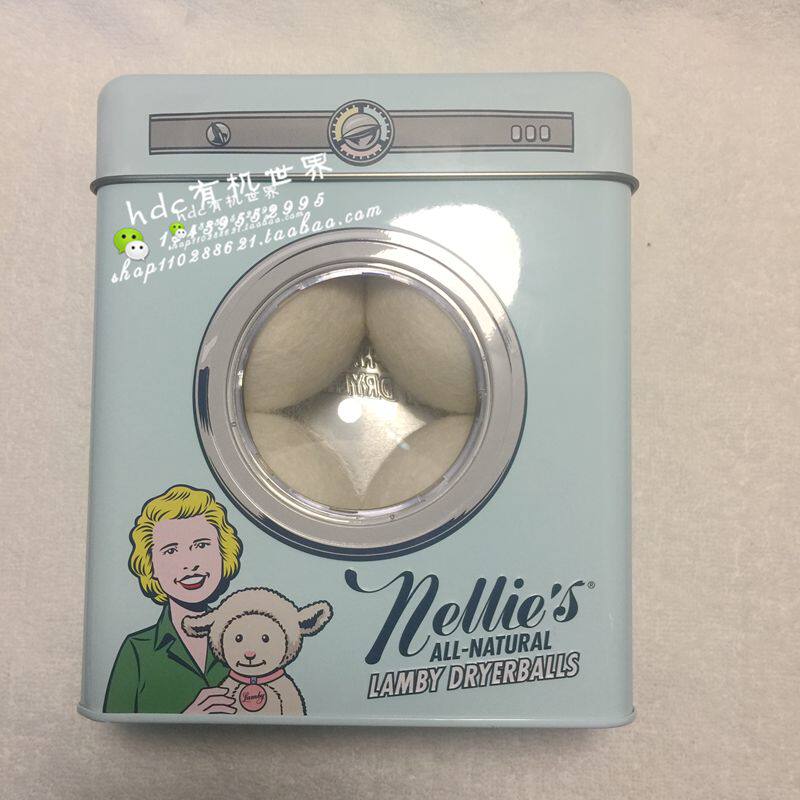 Spot American Nellies All-Natural lamb drying ball 4 groups of fluffy anti-clothing static knots